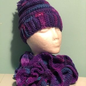 Handmade hat and scarf for kids